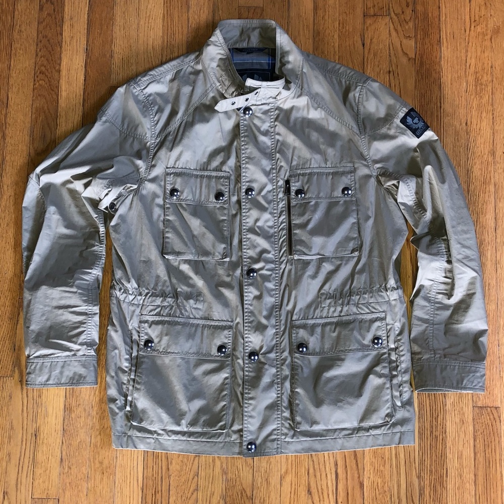 Belstaff Field Master Waxed Cotton Jacket - Size 44 /54 - Khaki